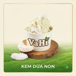 Hình ảnh kem dừa non