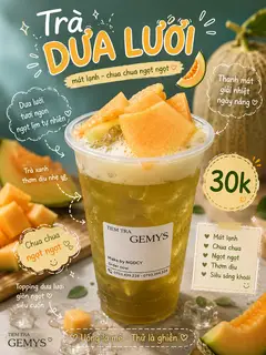 Hình ảnh Trà dưa lưới