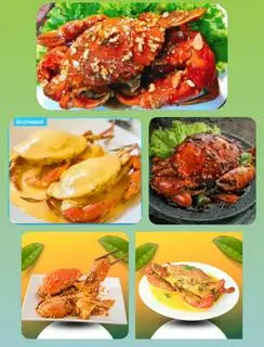 Hình ảnh Combo Cua Ngũ Vị 5con -5 loại sốt
