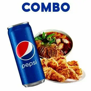 Hình ảnh Cháo lá dứa ếch kho Singapore 1 con - 1 Pepsi