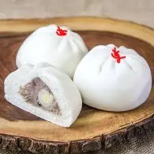 Hình ảnh bánh bao tươi thịt bầm 1 trứng