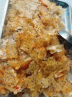Hình ảnh Bánh tráng mắm tỏi sấy giòn gói 100 siu ngon