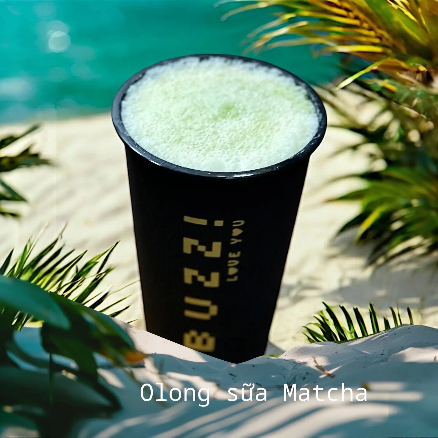 Hình ảnh Olong Sữa Matcha - (M)