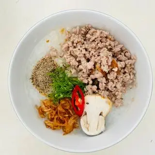 Hình ảnh CHÁO thịt  BÒ bằm