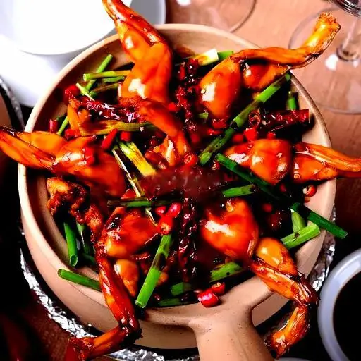 Hình ảnh Cháo hương mai quế + ếch sa tế - 2 con 