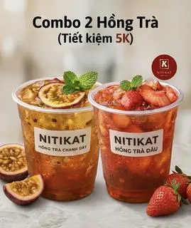 Hình ảnh Combo 2 hồng trà