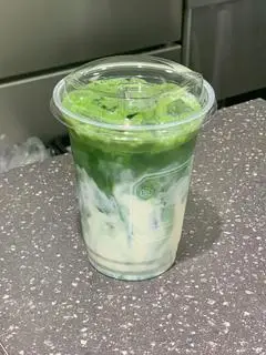 Hình ảnh matcha latte 