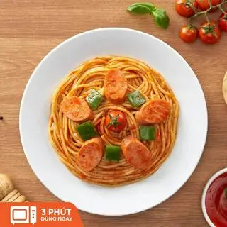 Hình ảnh Mý ý xúc xích sốt kem cà chua