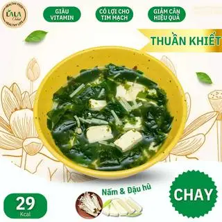 Hình ảnh Chay - Canh rong biển nấm THUẦN KHIẾT -29 calo