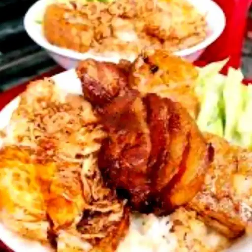 Hình ảnh Xôi thịt chả trứng kho
