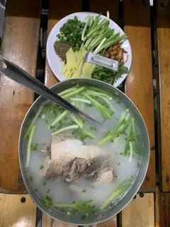 Hình ảnh Cháo cá rau đắng - xoong