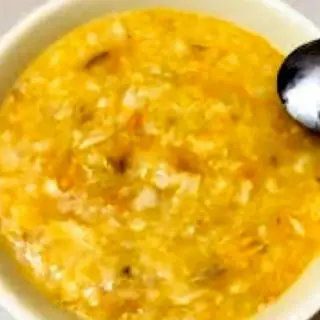 Hình ảnh Cháo bò băm bí đỏ cốc siêu to-800ml