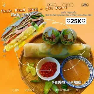Hình ảnh Bánh cuốn tây sơn_Bình Định