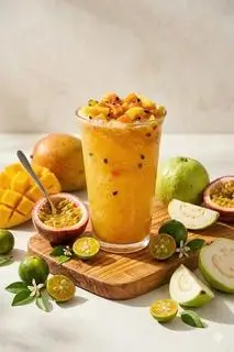 Hình ảnh Trà chanh dây xoài tắc ổi