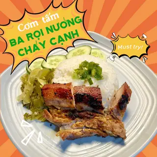 Hình ảnh Cơm ba rọi nướng