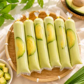 Hình ảnh Kem Bơ Sữa Dừa (10 cây) 