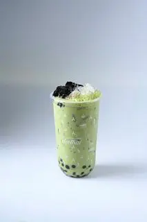 Hình ảnh Trà sữa Thái xanh - 3 loại topping