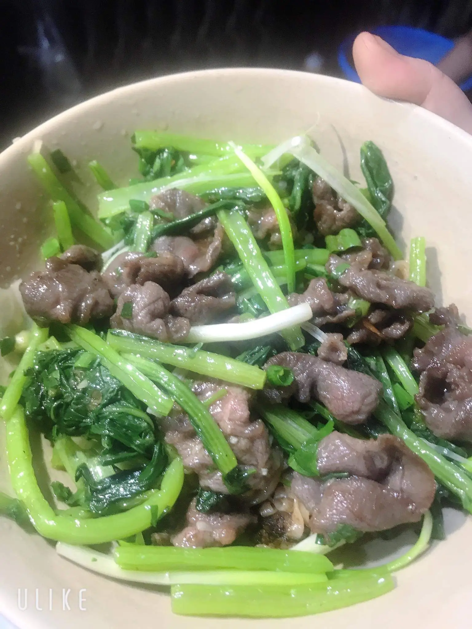Hình ảnh phở nước áp chảo