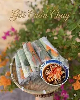 Hình ảnh Gỏi cuốn chay - 4 cuốn