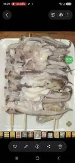 Hình ảnh Râu mực nướng