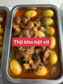 Hình ảnh thịt kho hột vịt