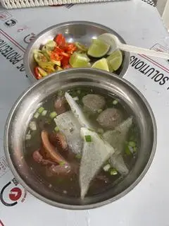 Hình ảnh mực , da , bò viên không bánh 