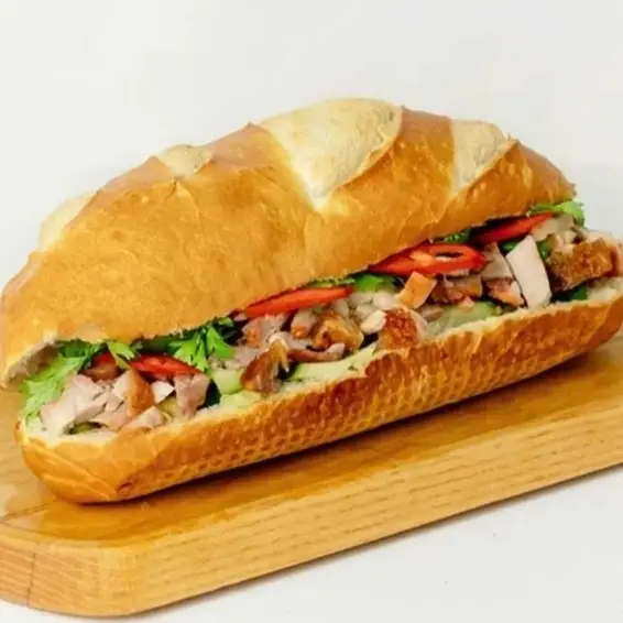 Hình ảnh Bánh mì Bình Định chả trứng