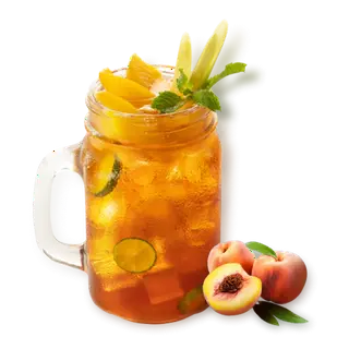 Hình ảnh Trà đào - thạch trái cây nhà làm