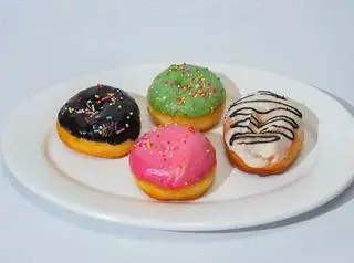 Hình ảnh Hộp donut mini 4 cái 