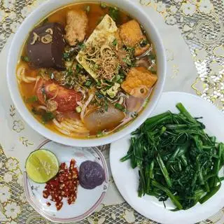 Hình ảnh Combo 2 tô Canh bún cua chả Cây