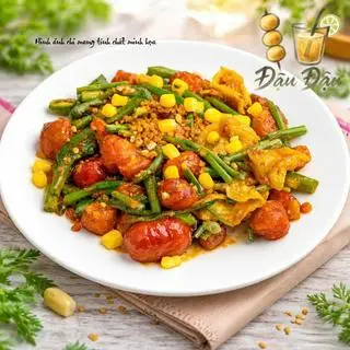 Hình ảnh Cá viên mắm tỏi tâm giao