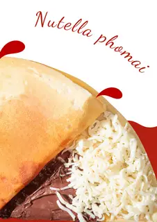 Hình ảnh Bánh crepe nutella phomai