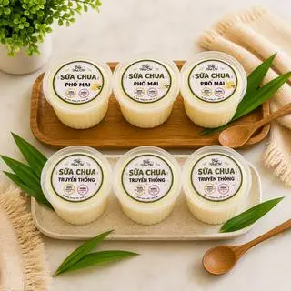 Hình ảnh Combo 2 Vị Sữa Chua Nhà Làm