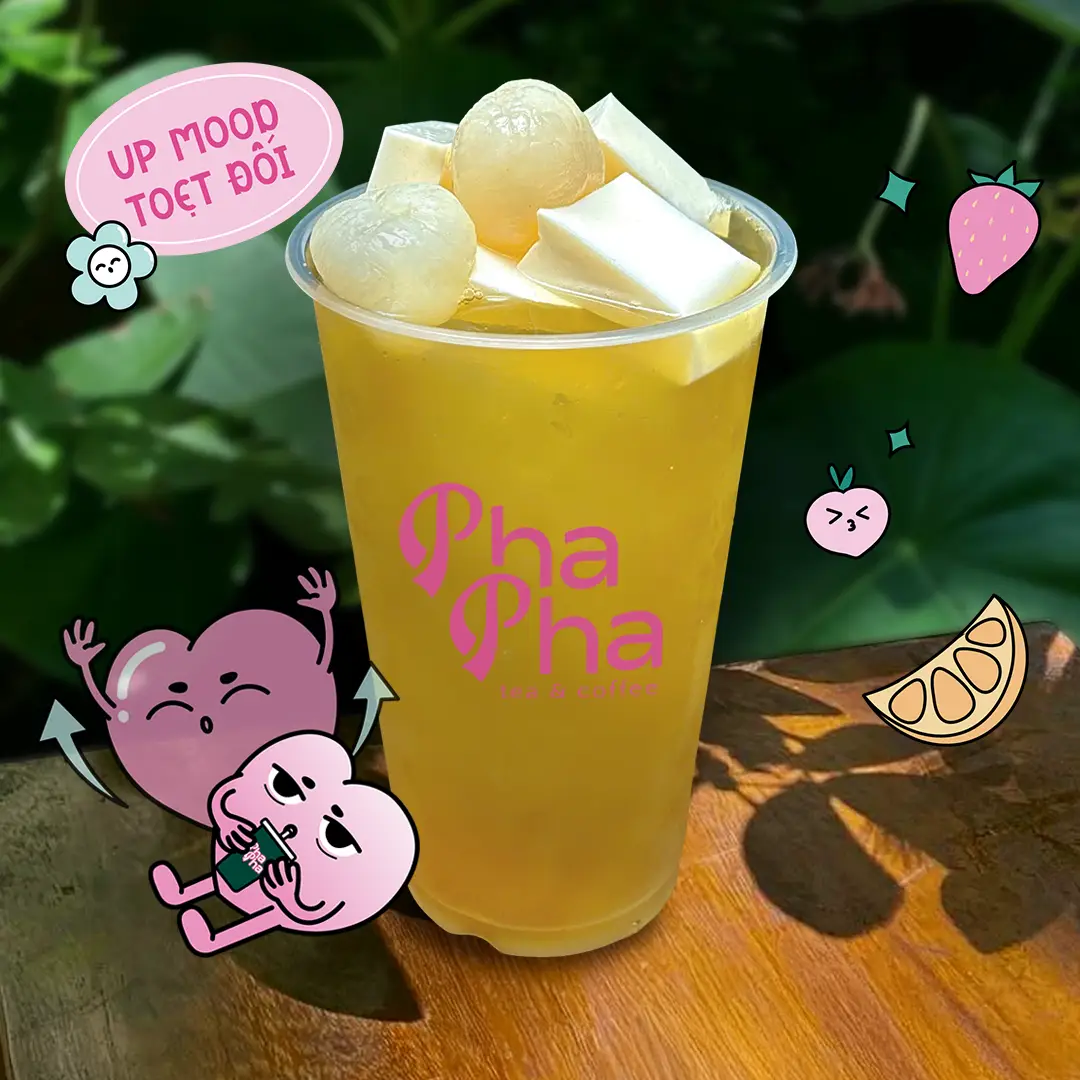 Hình ảnh Trà Nhãn Phô Mai 