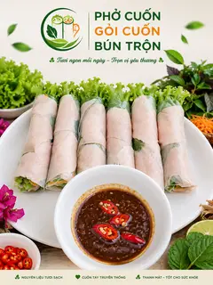 Hình ảnh Gỏi cuốn thịt tốn chấm 5 cái