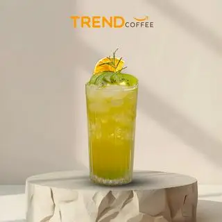 Hình ảnh Trà nho xanh kiwi