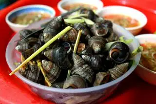 Hình ảnh ốc vặn luộc
