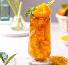 Hình ảnh Trà đào chanh sả