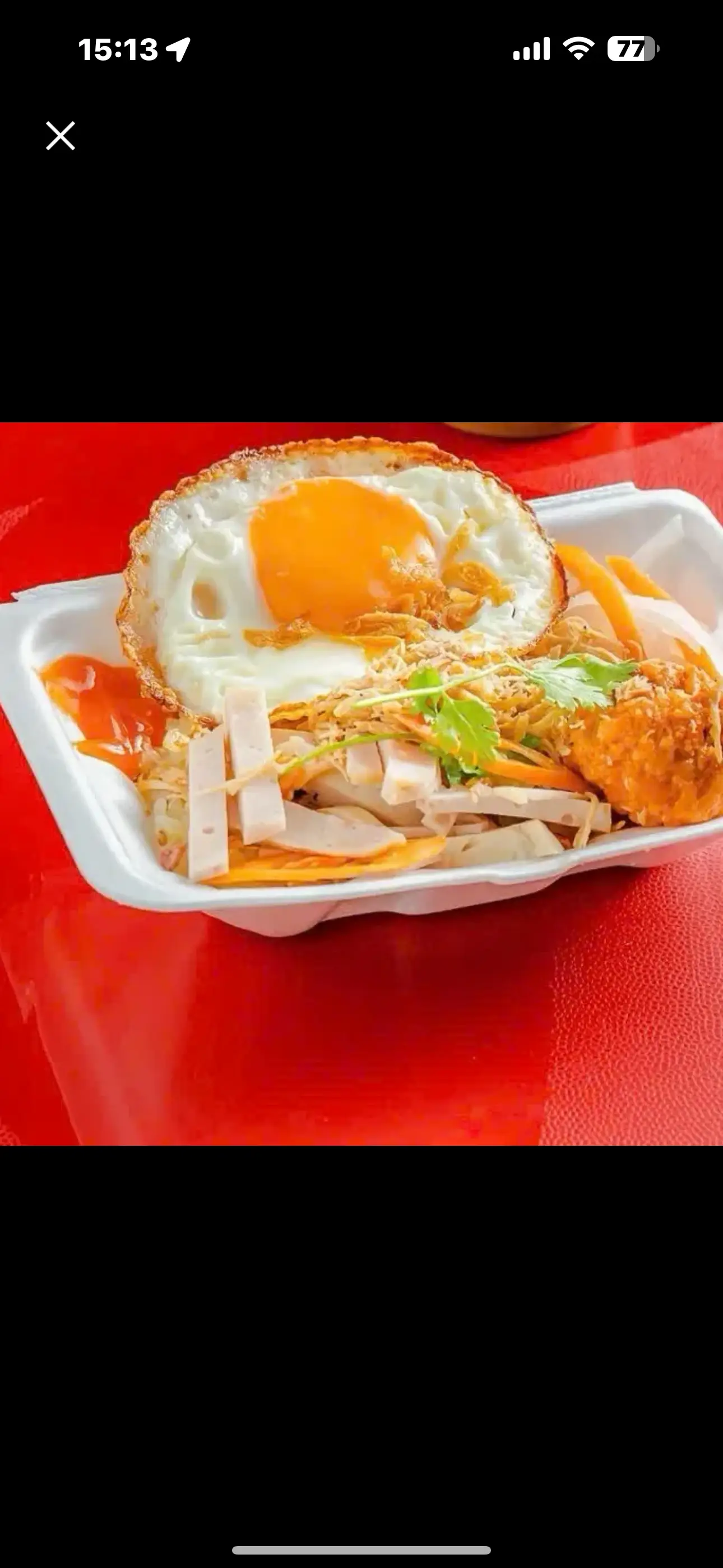 Hình ảnh Xôi mặn đặc biệt (có trứng ốp la)