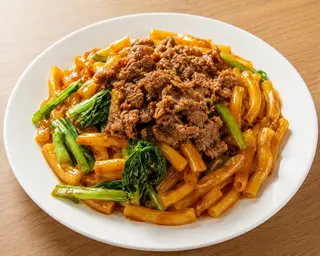 Hình ảnh Nui xào bò