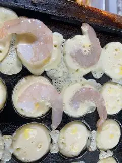 Hình ảnh takoyaki tôm nhảy 4 viên