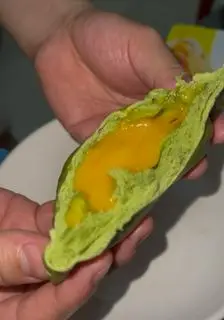 Hình ảnh (Bánh Nóng | Độc Quyền) COMBO 2 BÁNH BAO MATCHA KIM SA