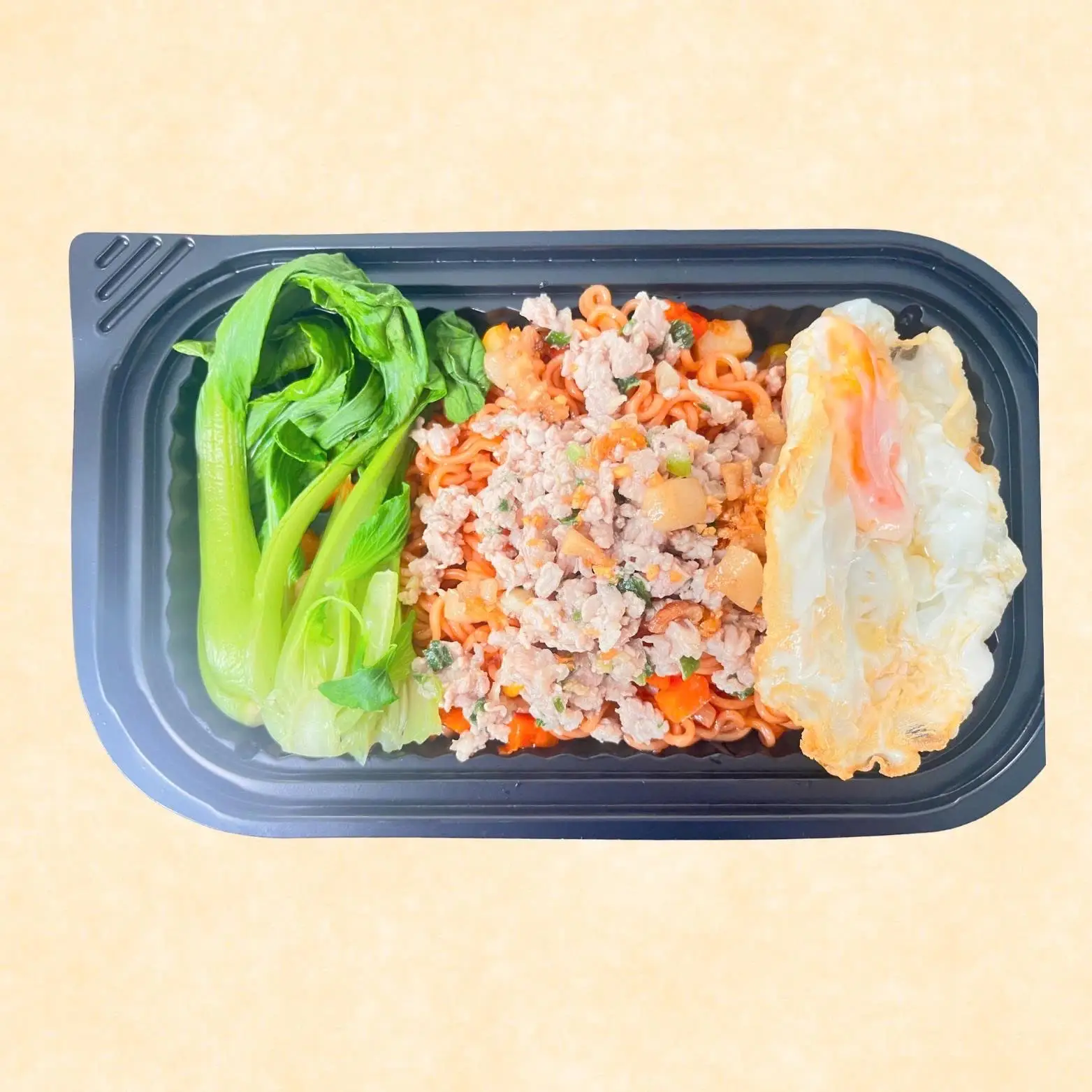 Hình ảnh Mì trộn trứng thịt bằm