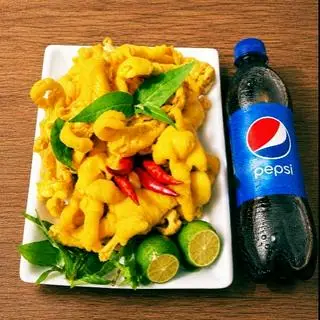 Hình ảnh Combo Chân Gà Rút Xương Ủ Muối 1 Khay + Pepsi 