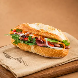 Hình ảnh Bánh Mì Chả Quế-Nem Nướng