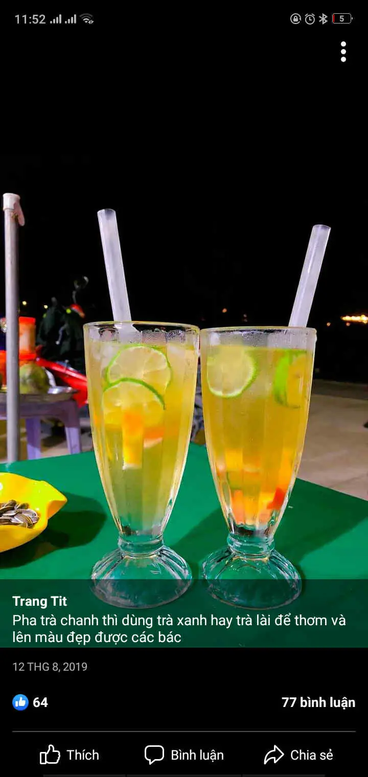 Hình ảnh Trà Chanh To