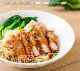 Hình ảnh Mì mềm xào xá xíu