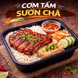 Hình ảnh Cơm Tấm Sườn Chả