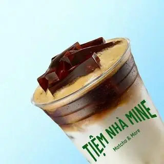 Hình ảnh Latte Hạnh Nhân