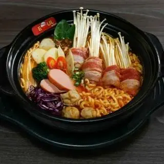 Hình ảnh Mì Bò Mỹ cuộn nấm